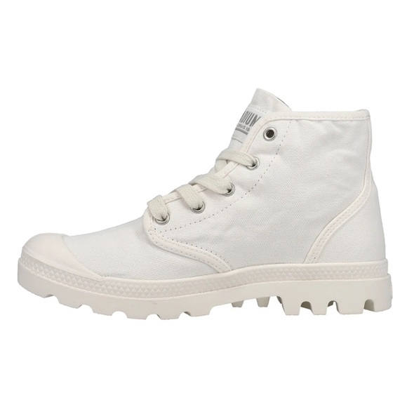 Palladium Women’s Pampa Star White High-Top Sneakers 92352-116-M Size 7&8 NWB - Picture 3 of 6